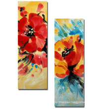 100% Handmade Modern Canvas Art Flower Oil Painting